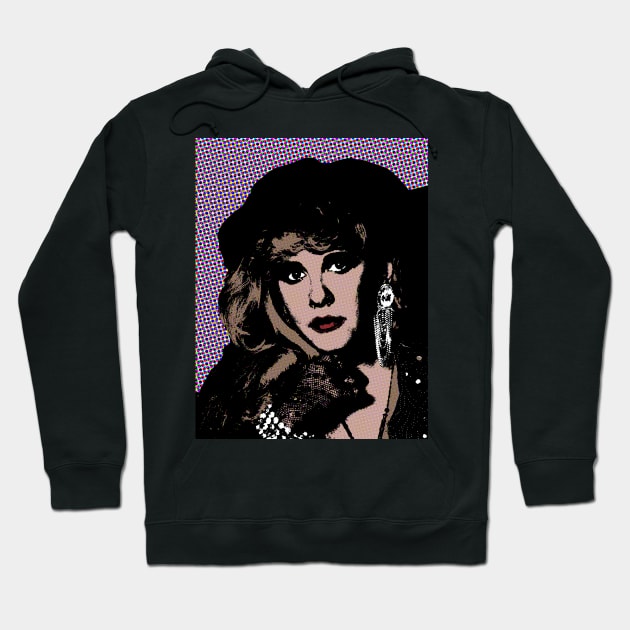 stevie nicks style pop art Hoodie by soundofpopart